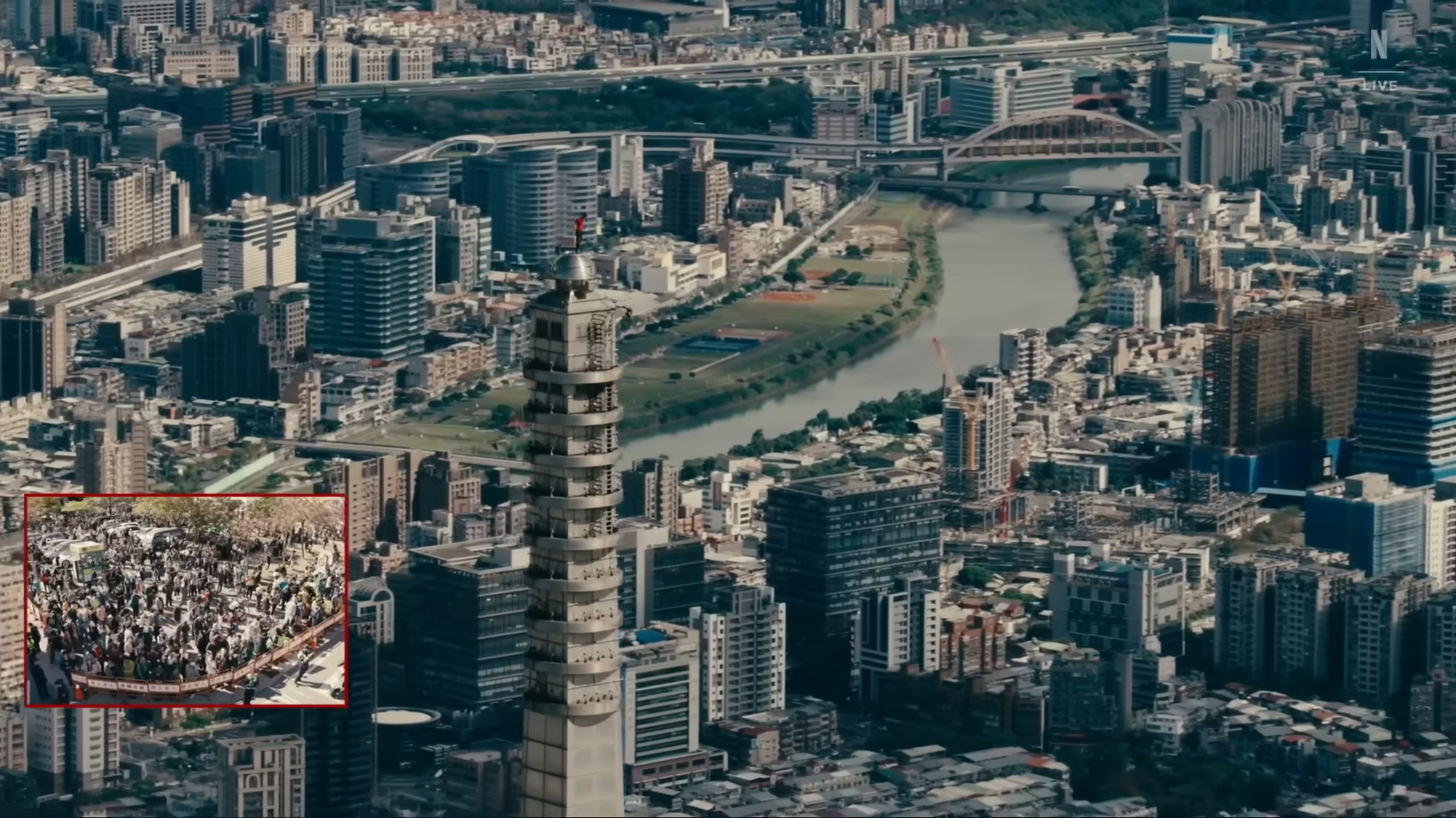 The Taipei Basin through Alex Honnold’s eyes